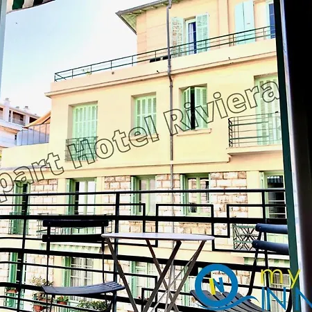 Riviera - Promenade Des Anglais 5mn - One Bedroom Superior - Balcony&ac - Carré D'or - Musiciens - Balcony Berlioz 1 Appartamento